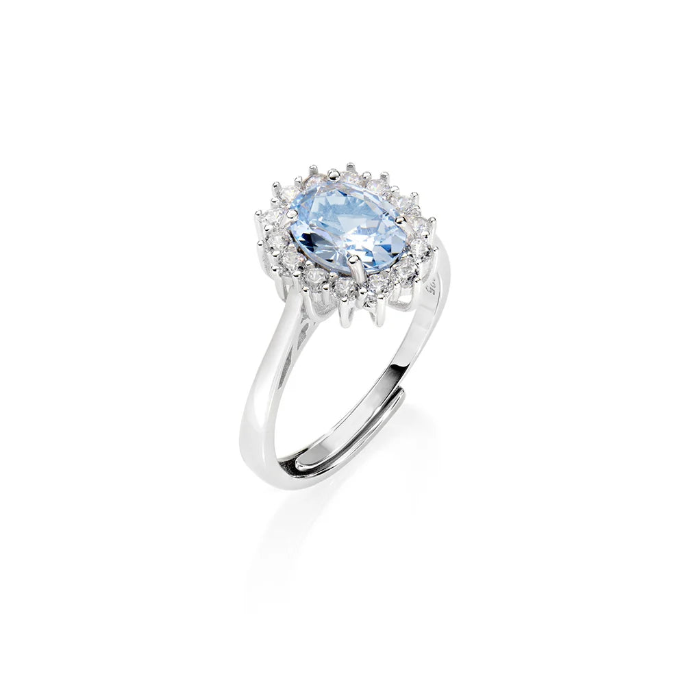 Anello Adattabile Royal Lady Zircone