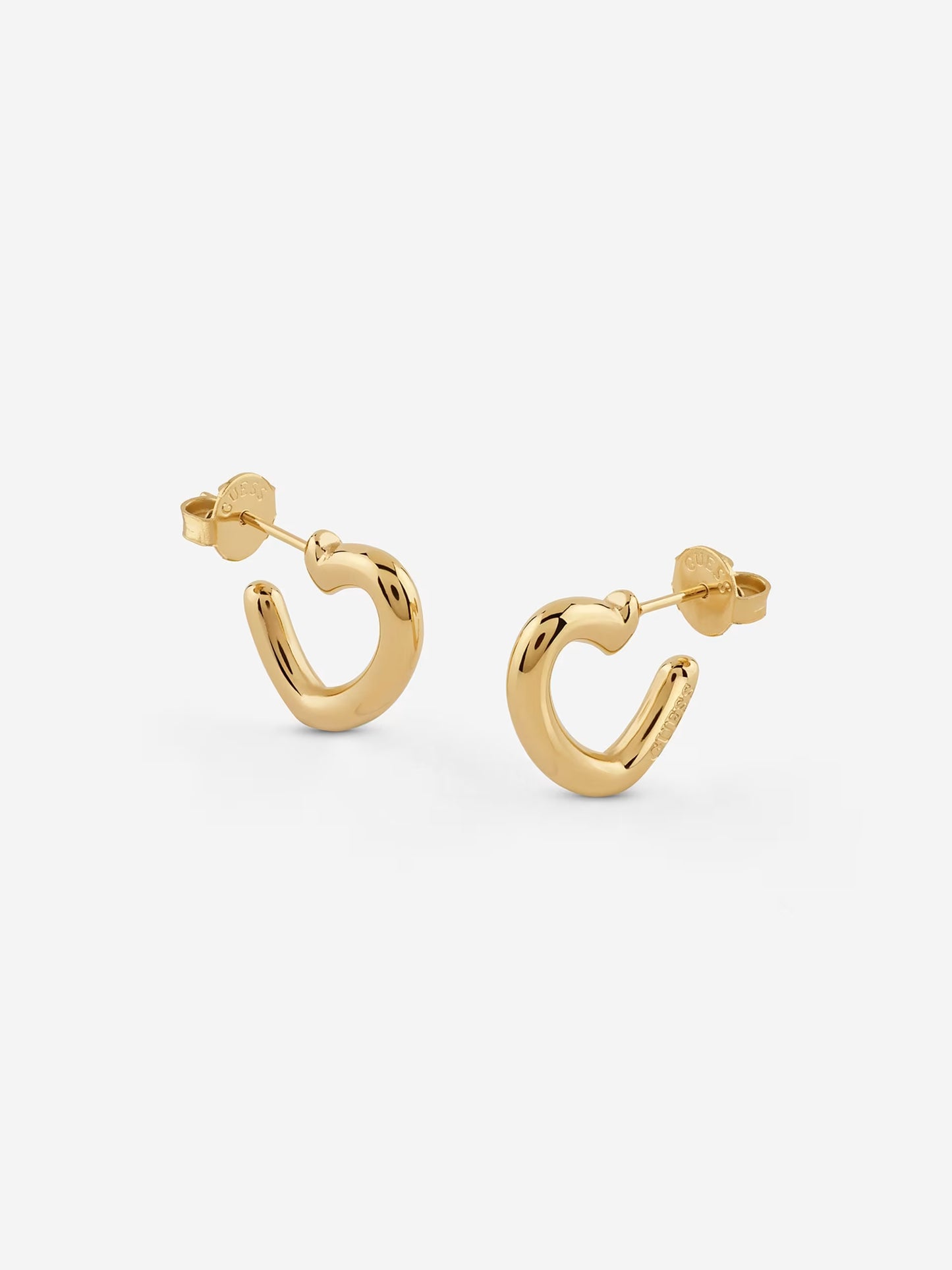 Orecchini Iconique Heart shape hoops