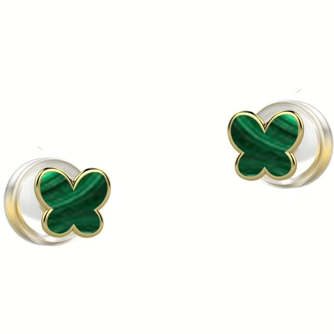 Orecchini in Madre Perla Verde