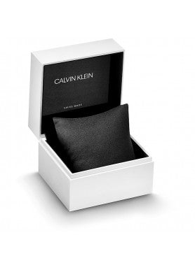 Orologio al quarzo Calvin Klein donna Twisted Bezel, silver e rosè