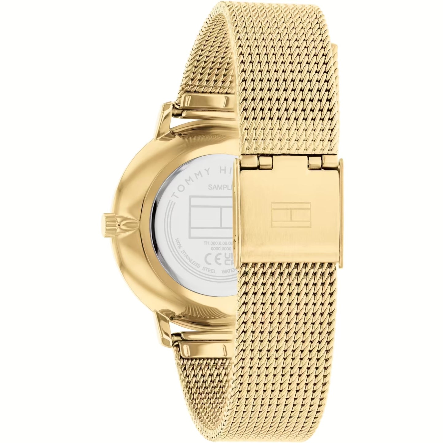 Orologio Tommy Hilfiger Pippa Quarzo Donna Green e Gold mesh