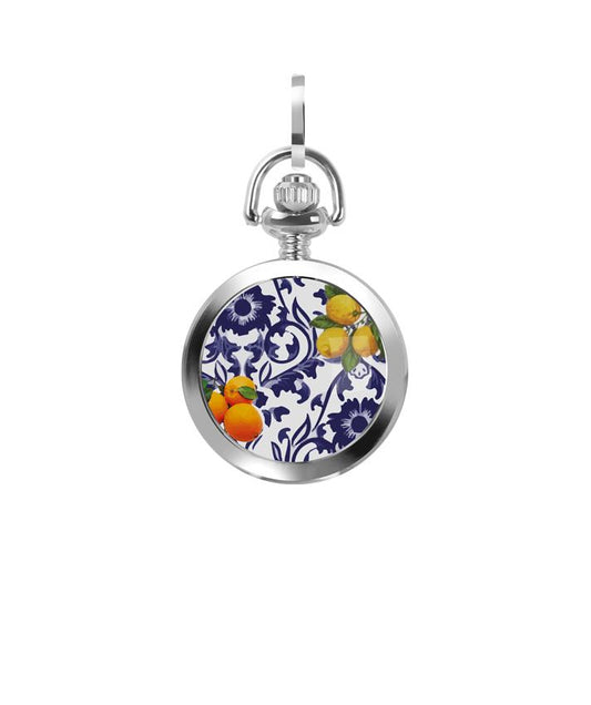 Collana Orologio Arance e Limoni