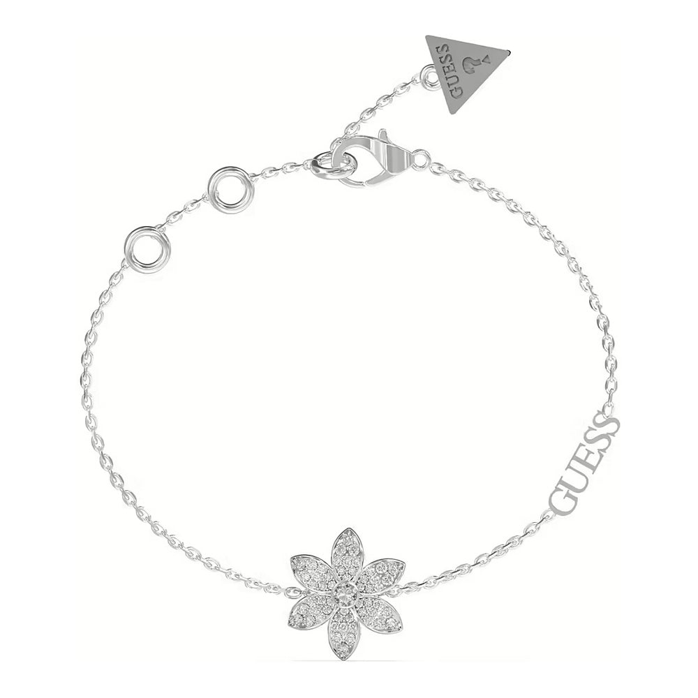 Bracciale White Lotus con zirconi bianco