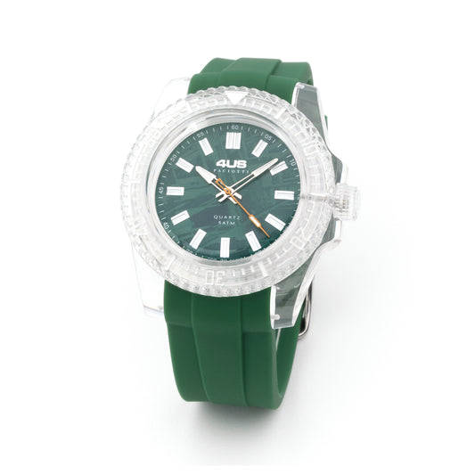 Orologio in silicone 4US Verde