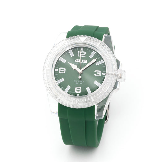 Orologio in silicone 4US Verde