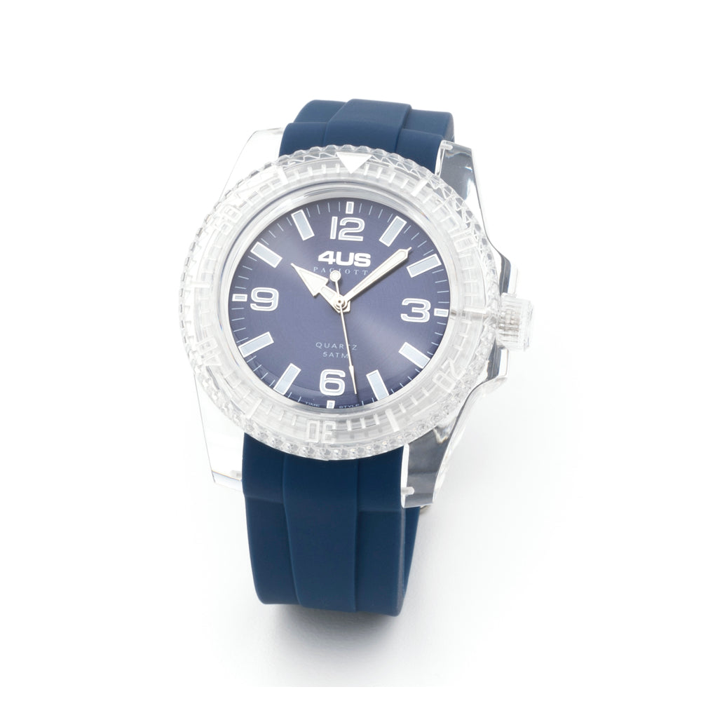 Orologio in silicone 4US Blu