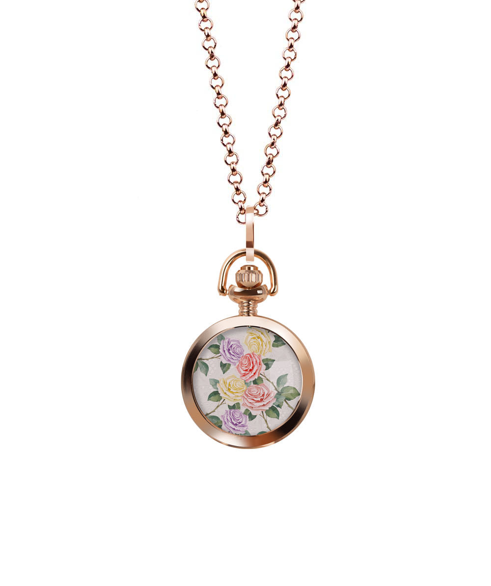 Collana Orologio Rose