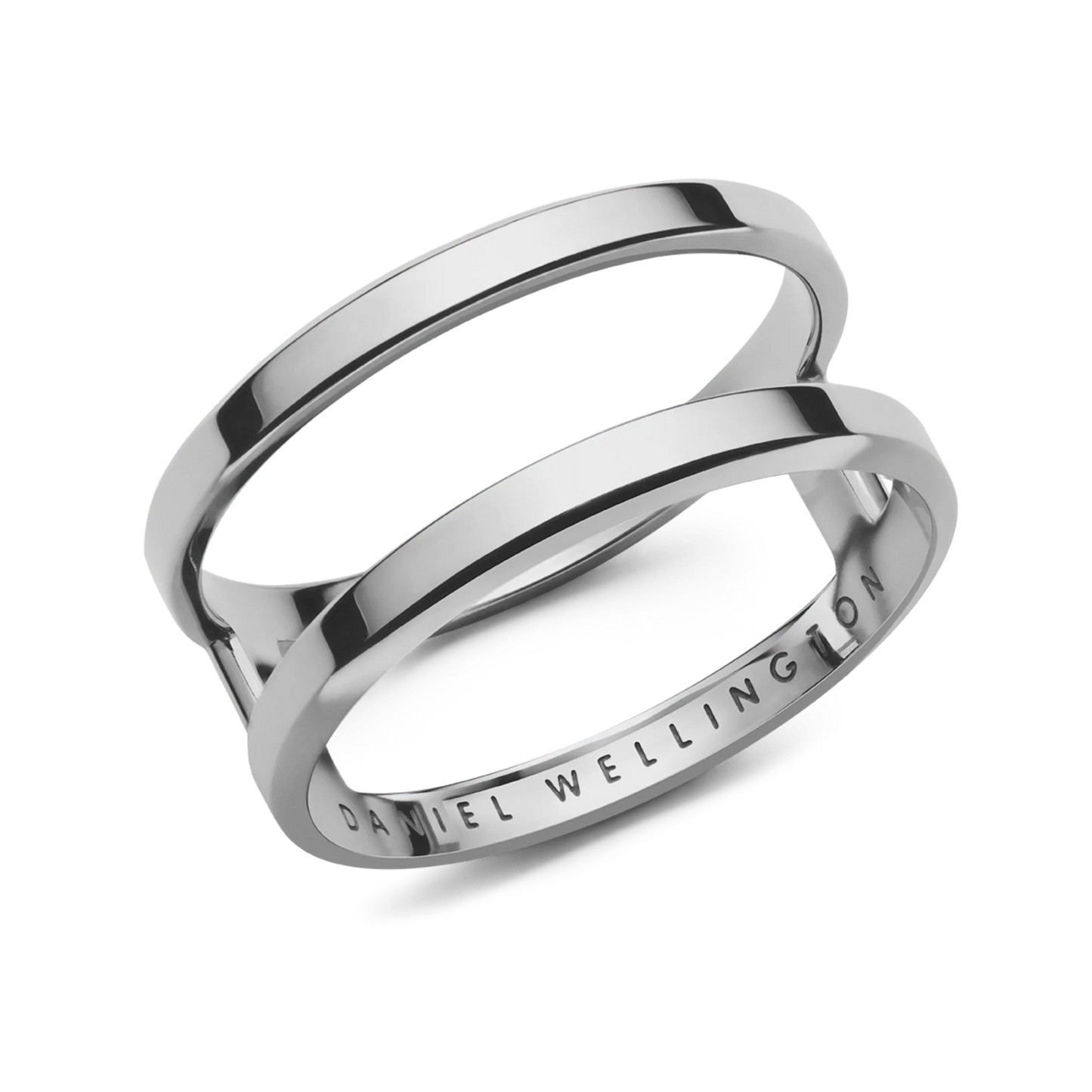 Elan Dual Ring Argento