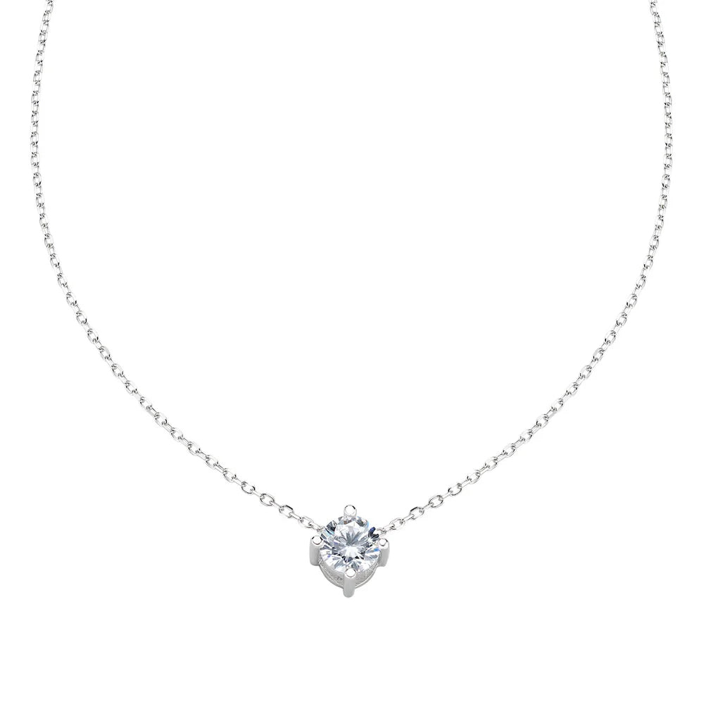 Collana Diamonds con Punto Luce Bianco