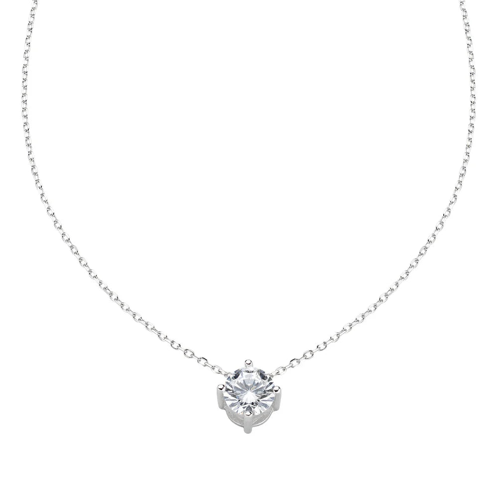 Collana Diamonds con Punto Luce Bianco