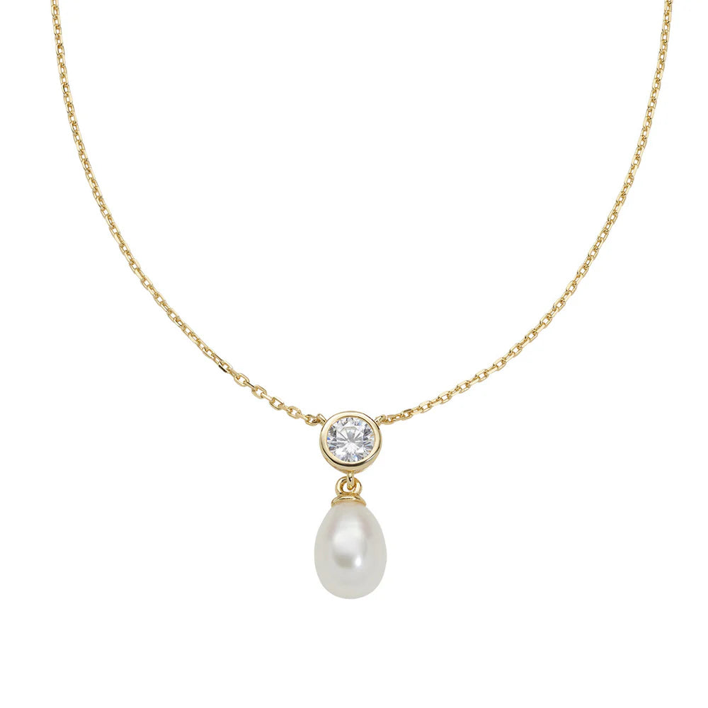 Collana Punto Luce e Perla