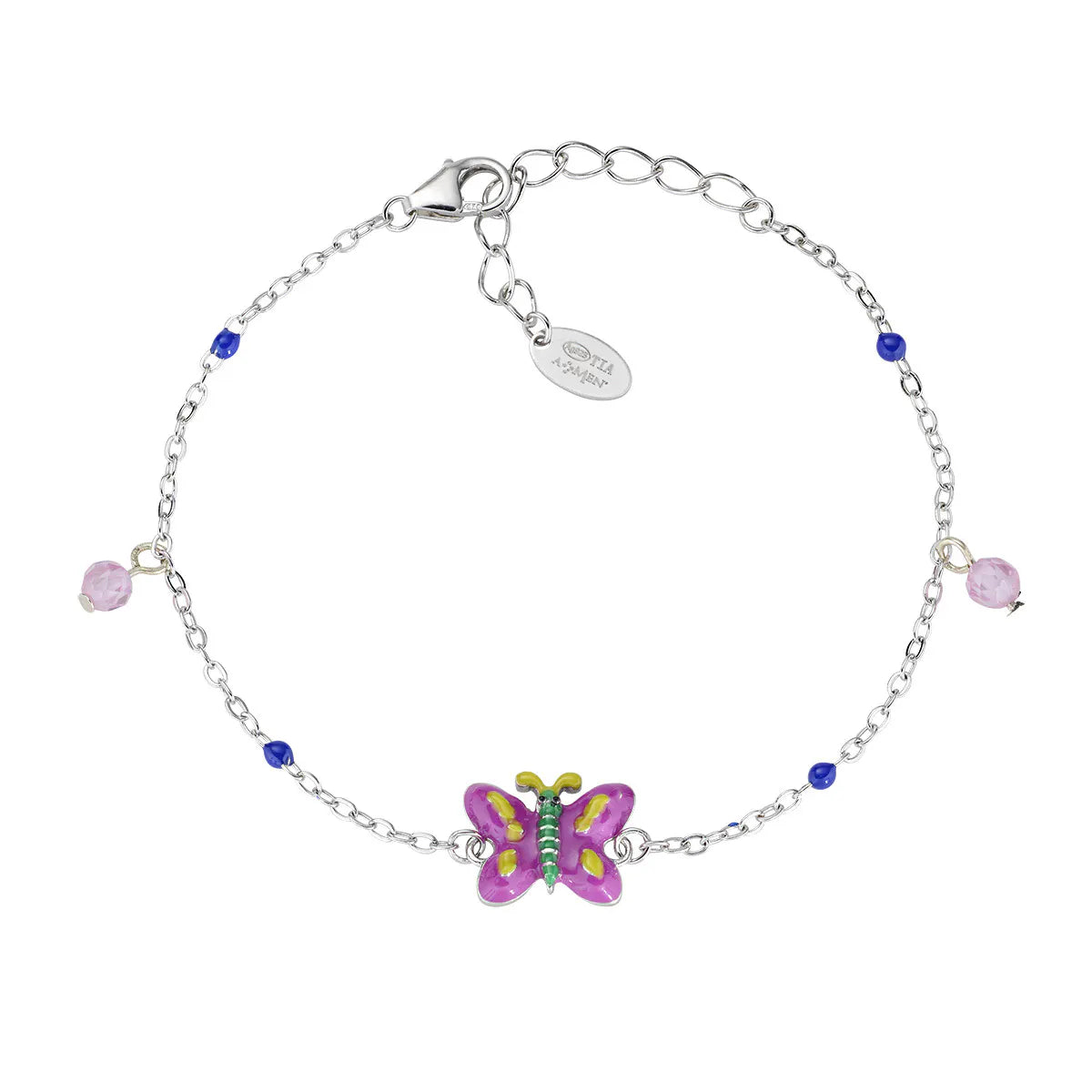 Bracciale Junior in argento e smalti colorati