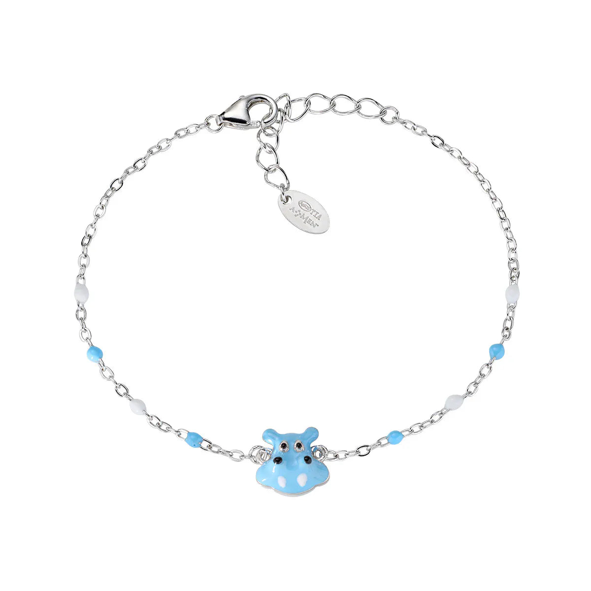 Bracciale Junior in argento e smalti colorati