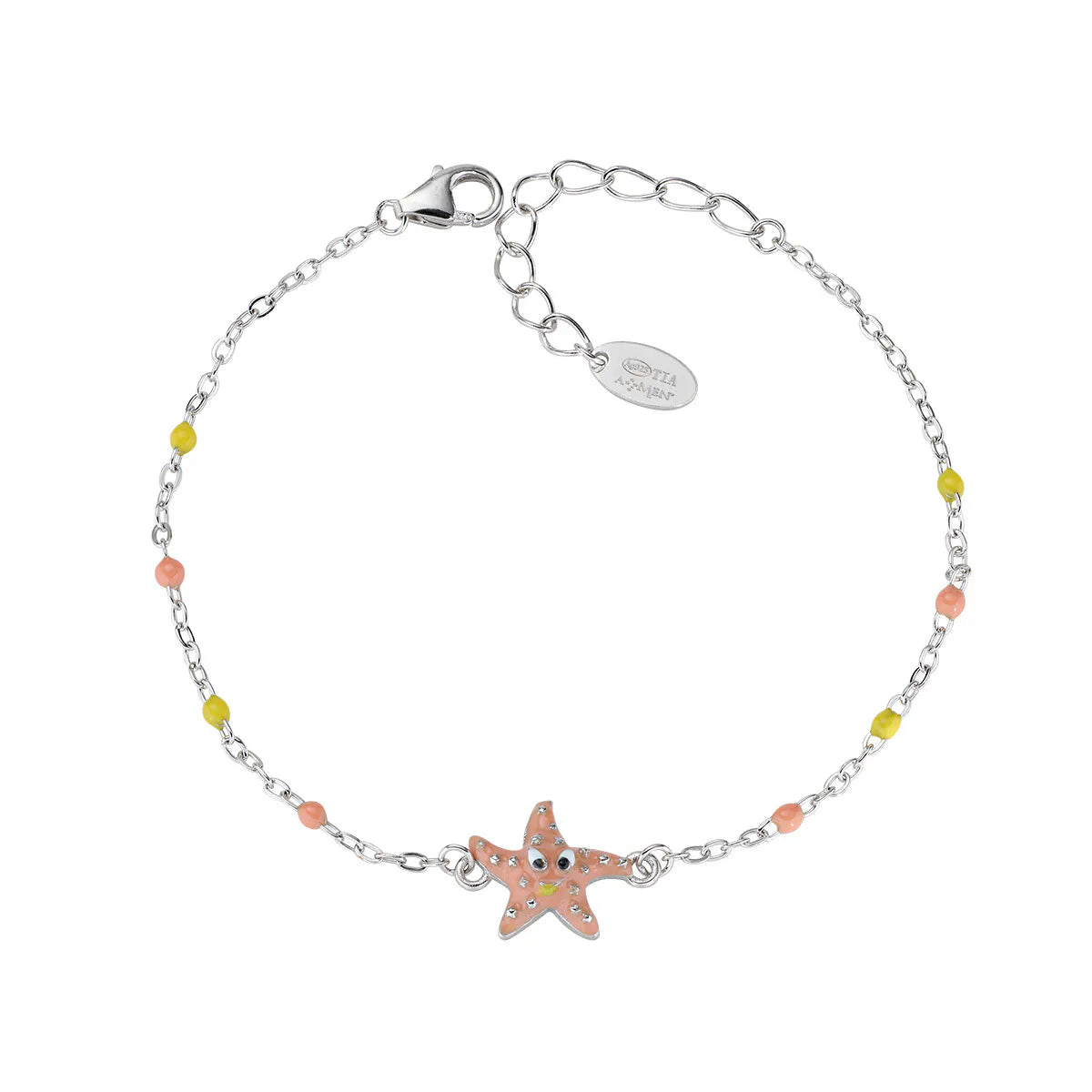 Bracciale Junior in argento e smalti colorati