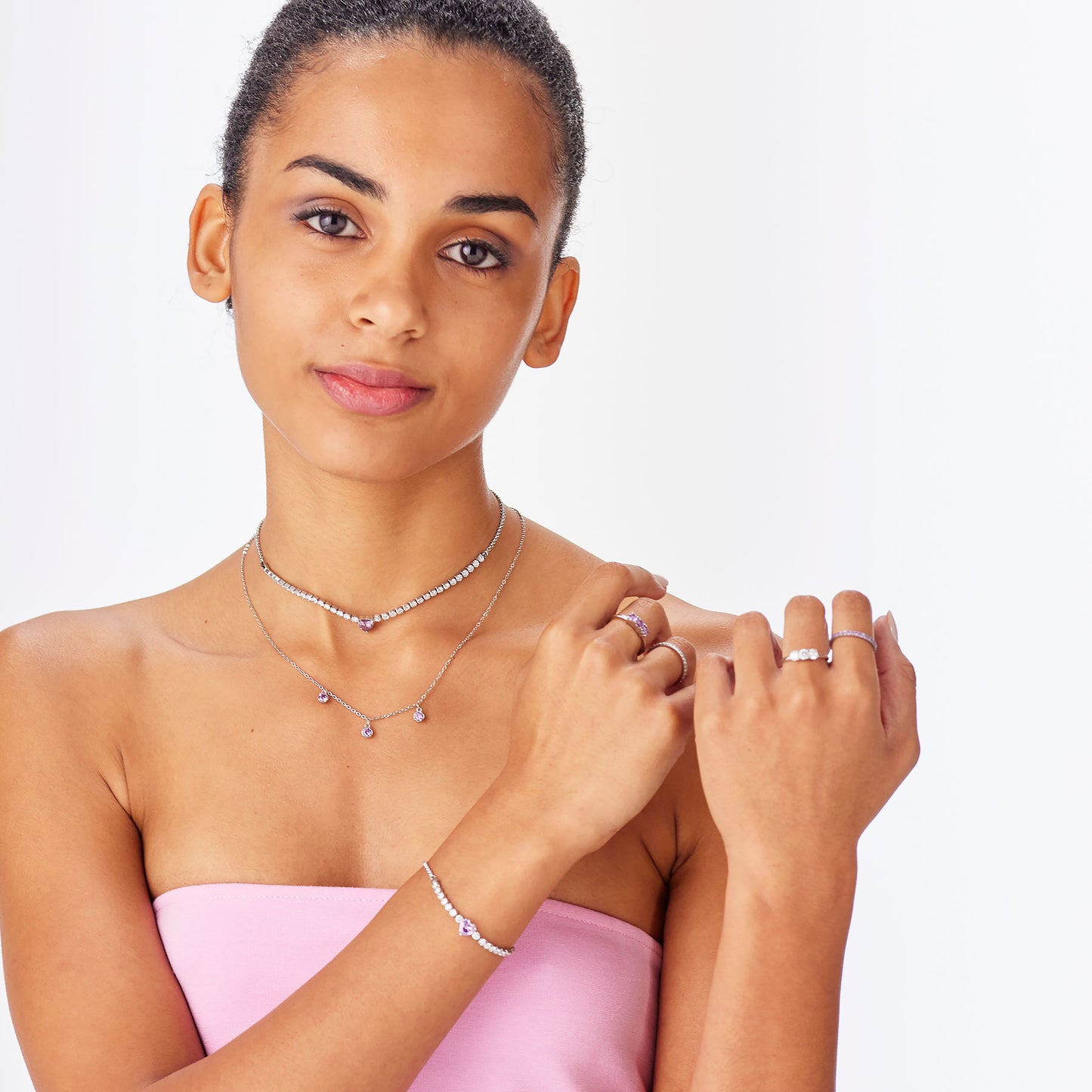 Collana DAZZLY Tennis