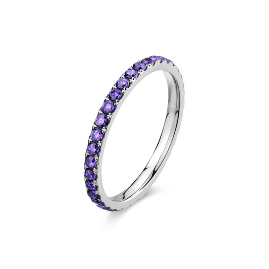 Anello DAZZLY veretta ametista