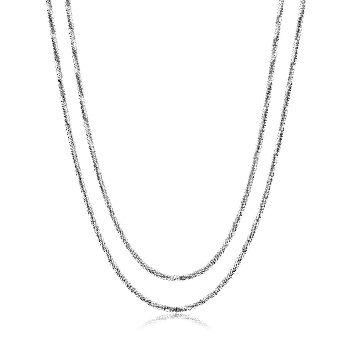 Collana CHUNKY doppio filo