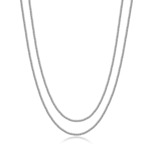 Collana CHUNKY doppio filo