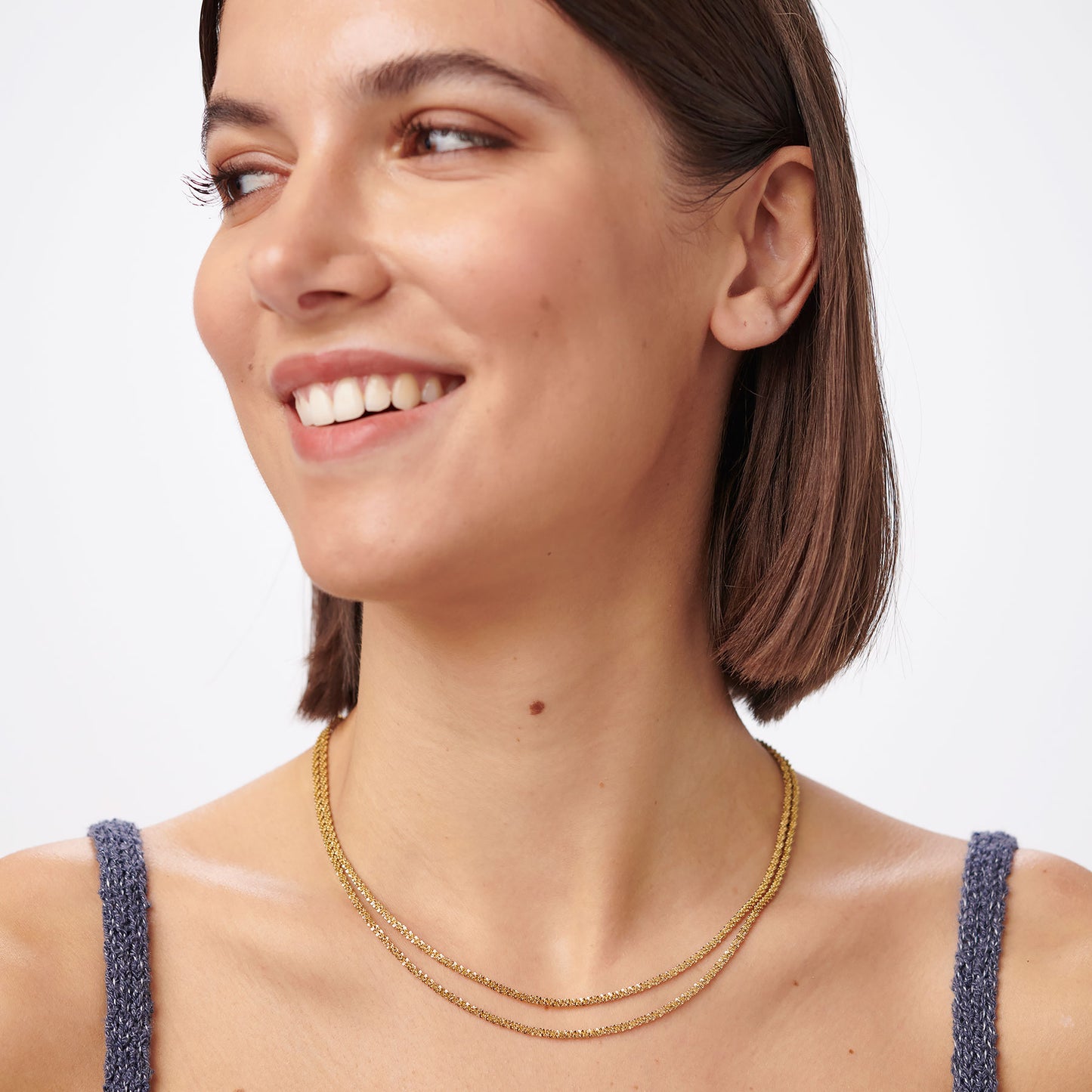 Collana CHUNKY doppio filo