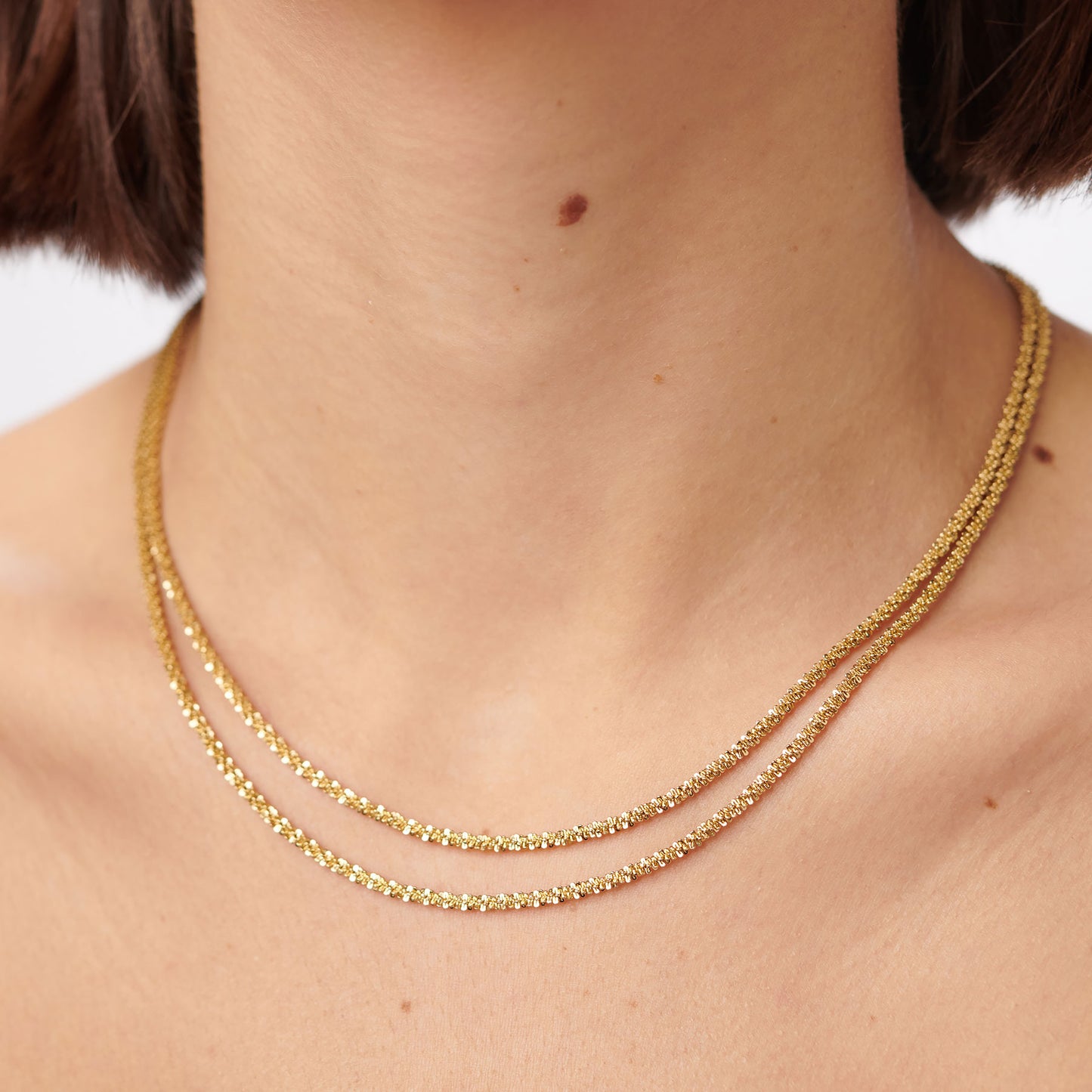 Collana CHUNKY doppio filo