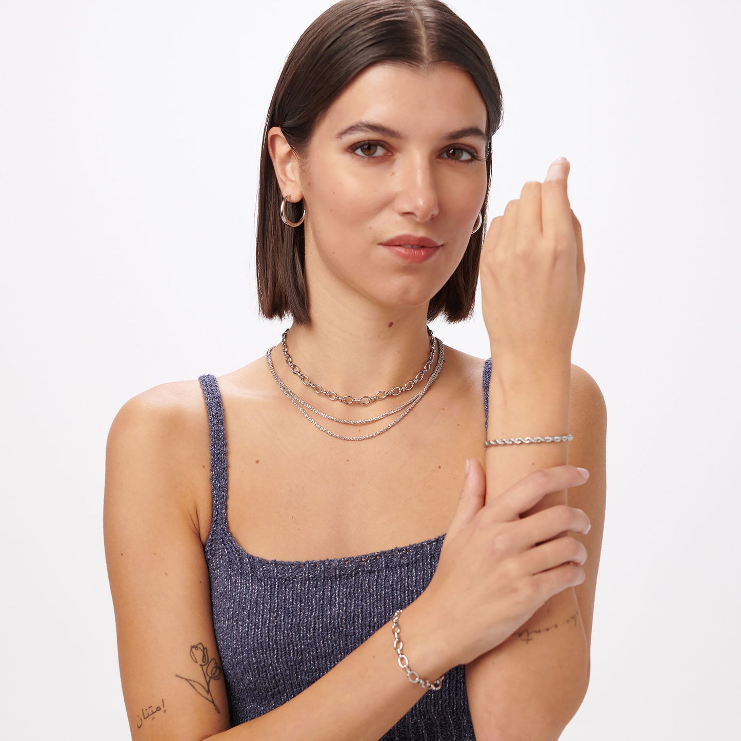 Orecchini CHUNKY Cerchi Piccoli