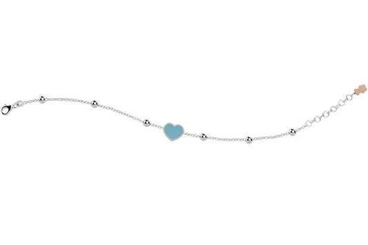 Bracciale con Cuore Turchese