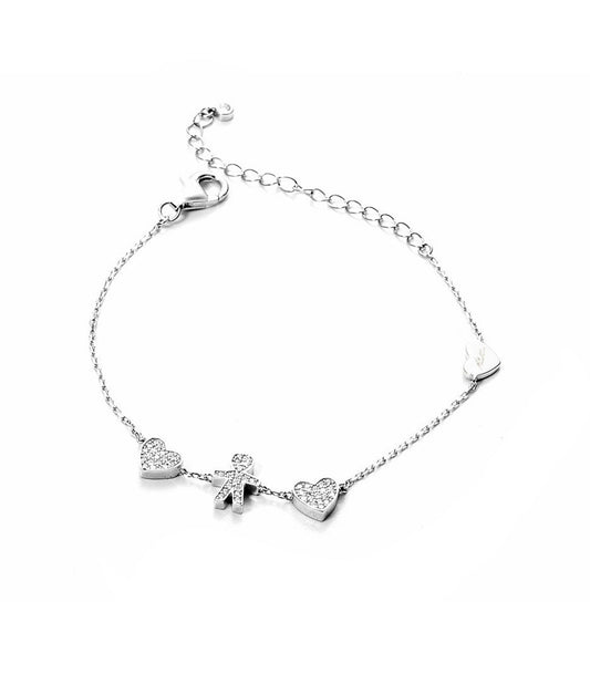 Bracciale argento princess