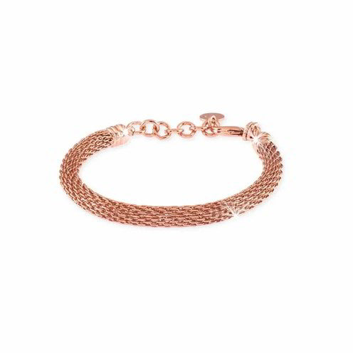 Bracciale Maglia a Rete Rosato