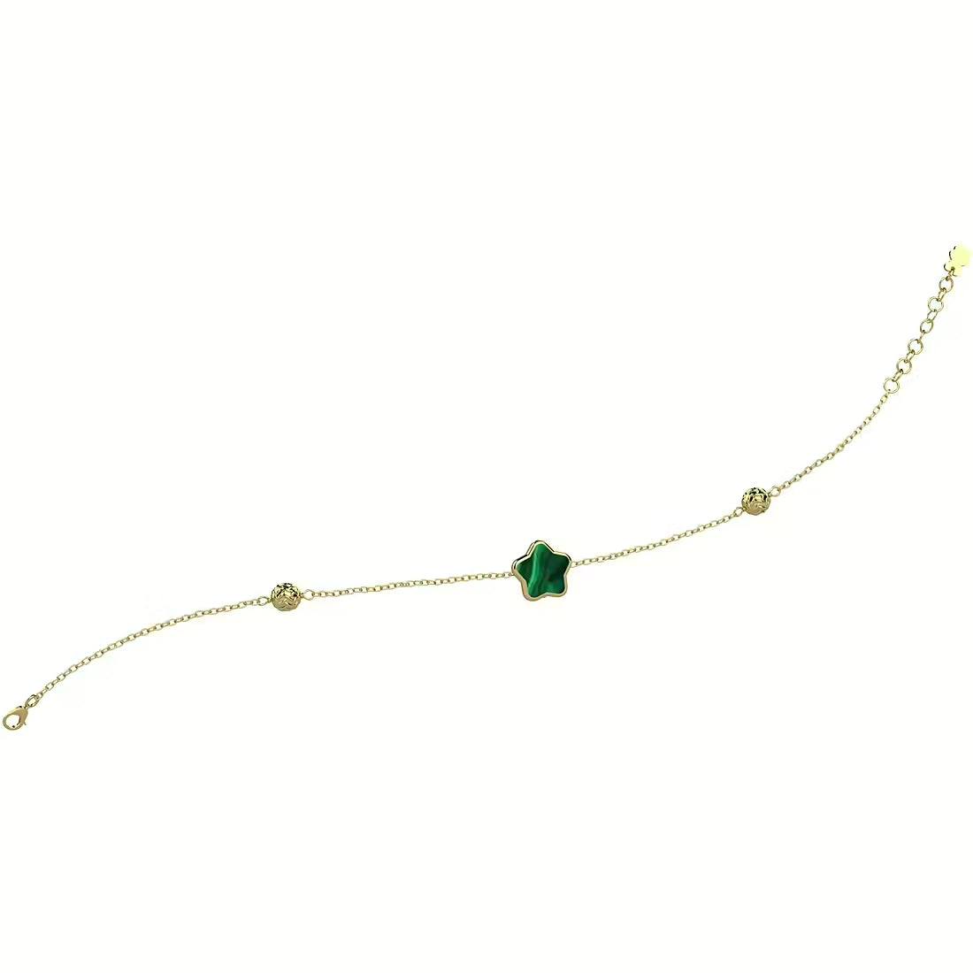 Bracciale Madre Perla Verde con simbolo