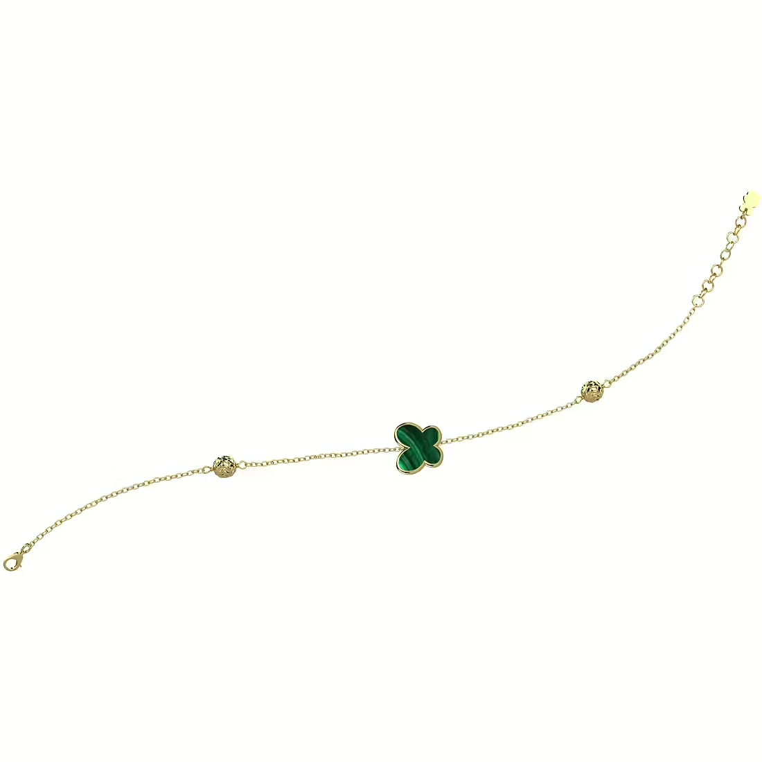 Bracciale Madre Perla Verde con simbolo