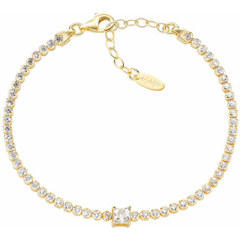 Bracciale Tennis Dorato