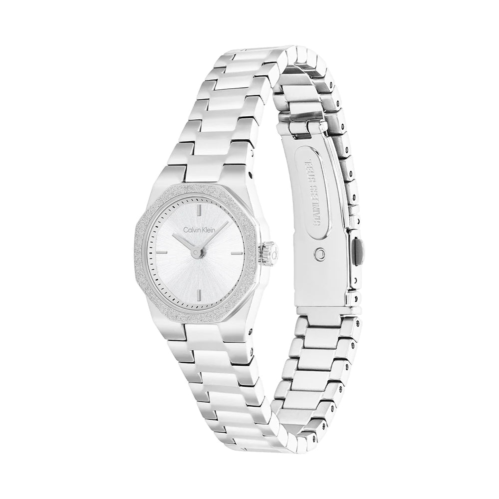Orologio Calvin Klein Geometric Elegance, silver