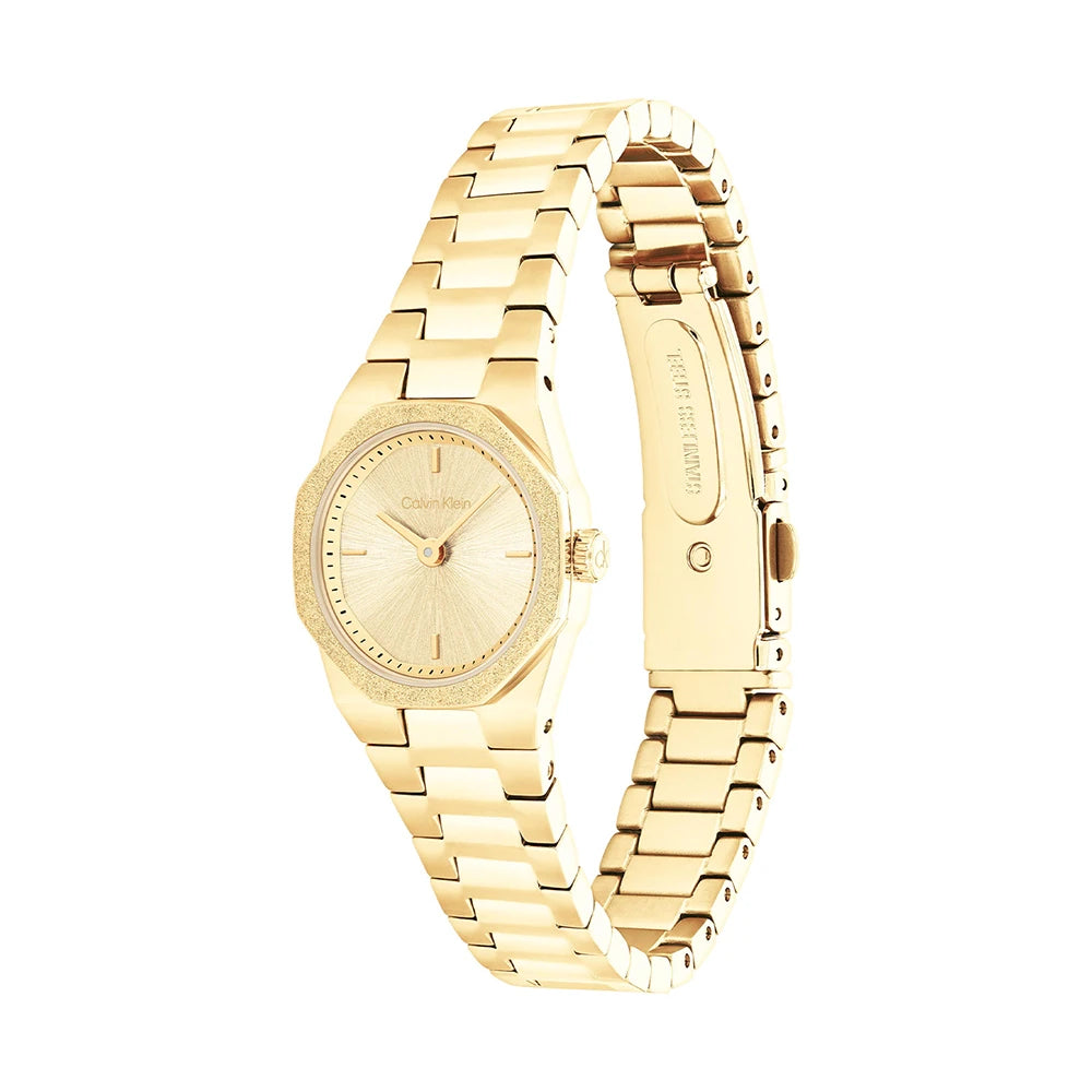 Orologio Calvin Klein Geometric Elegance, gold
