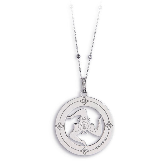 Collana A Trinacria Steel