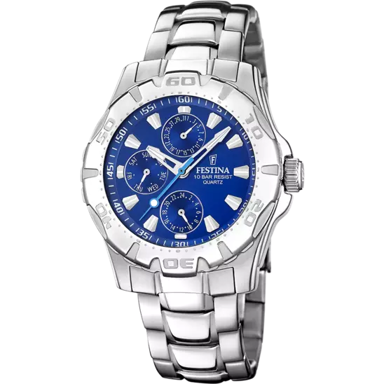 OROLOGIO FESTINA CON CINTURINO IN ACCIAIO BLU