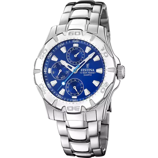 OROLOGIO FESTINA CON CINTURINO IN ACCIAIO BLU