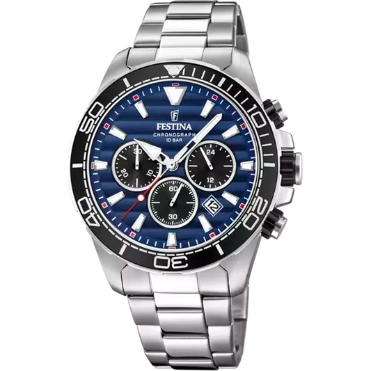 OROLOGIO FESTINA PRESTIGE BLU CON CINTURINO IN ACCIAIO