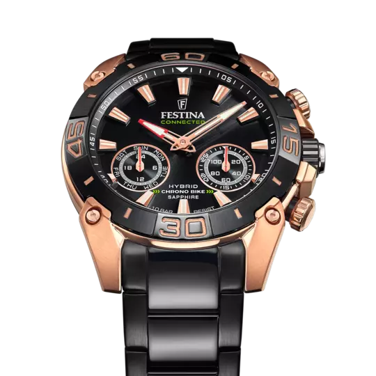 OROLOGIO FESTINA CONNECTED NERO CINTURINO IN ACCIAIO