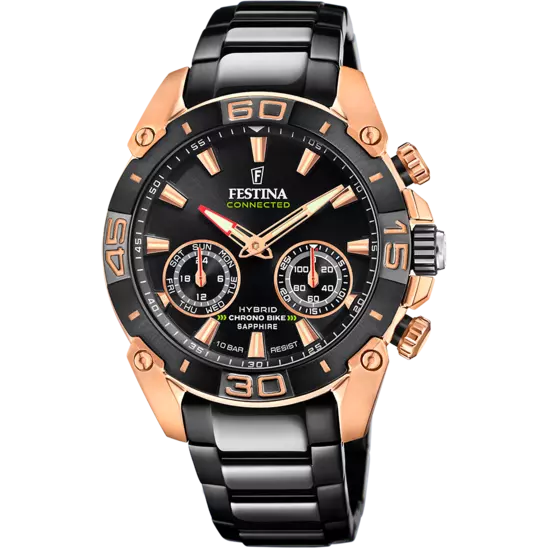 OROLOGIO FESTINA CONNECTED NERO CINTURINO IN ACCIAIO