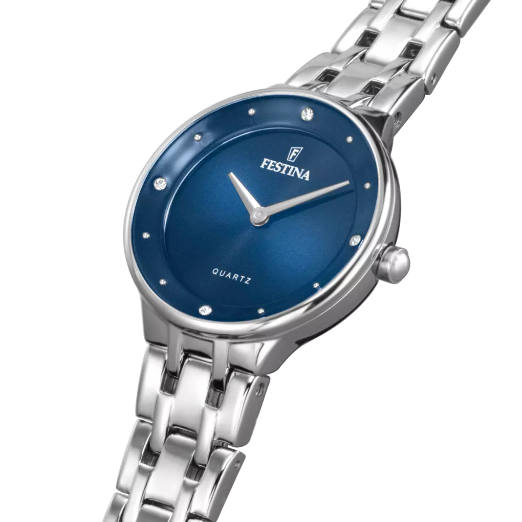 OROLOGIO FESTINA CINTURINO IN ACCIAIO, DONNA