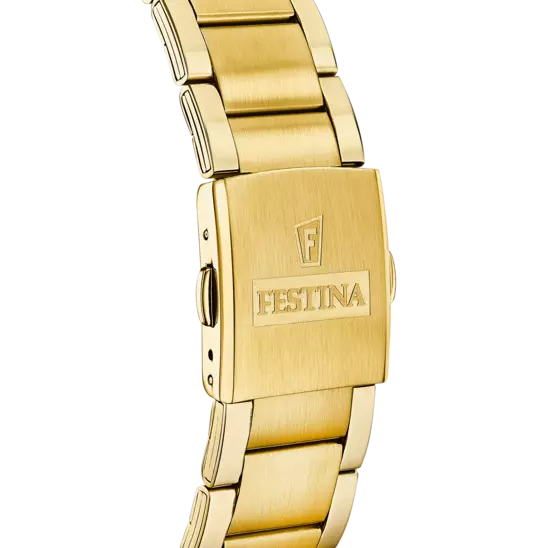 OROLOGIO FESTINA TIMELESS CHRONOGRAPH BIANCO CINTURINO IN ACCIAIO INOSSIDABILE 316L