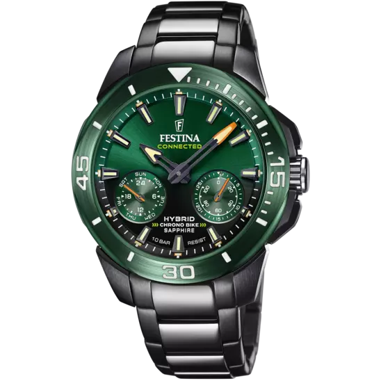 FESTINA CONNECTED VERDE ACCIAIO INOSSIDABILE 316L