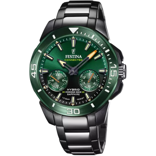 FESTINA CONNECTED VERDE ACCIAIO INOSSIDABILE 316L