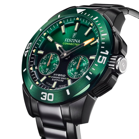 FESTINA CONNECTED VERDE ACCIAIO INOSSIDABILE 316L