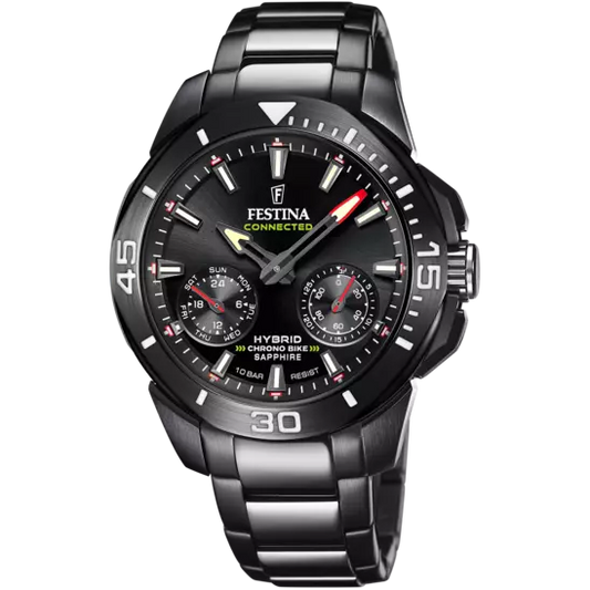 FESTINA CONNECTED NERO ACCIAIO INOSSIDABILE 316L