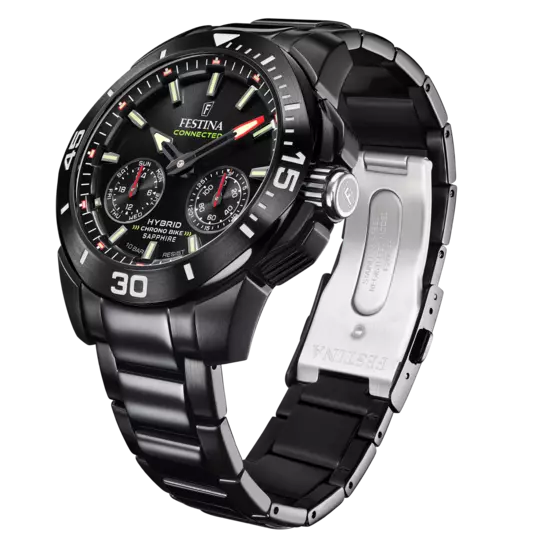 FESTINA CONNECTED NERO ACCIAIO INOSSIDABILE 316L