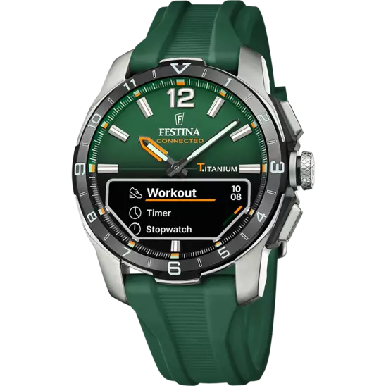 OROLOGIO DA UOMO FESTINA CONNECTED D VERDE