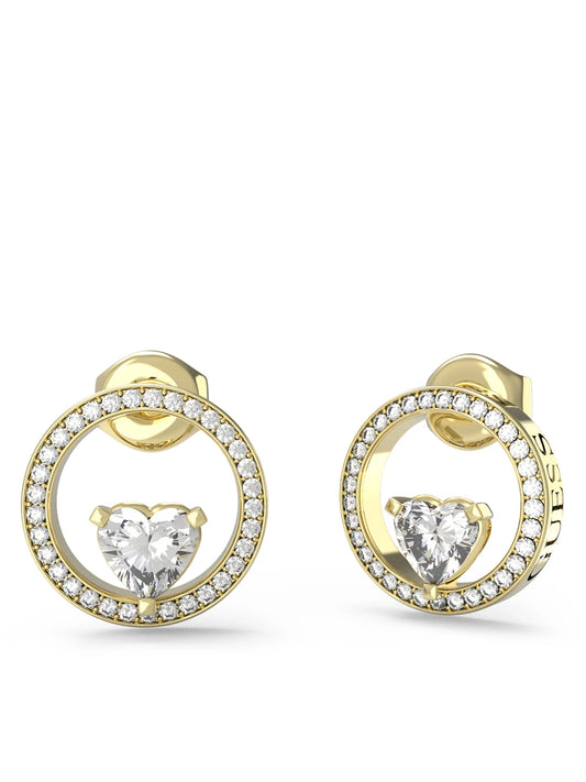 Orecchini Internal Heart oro