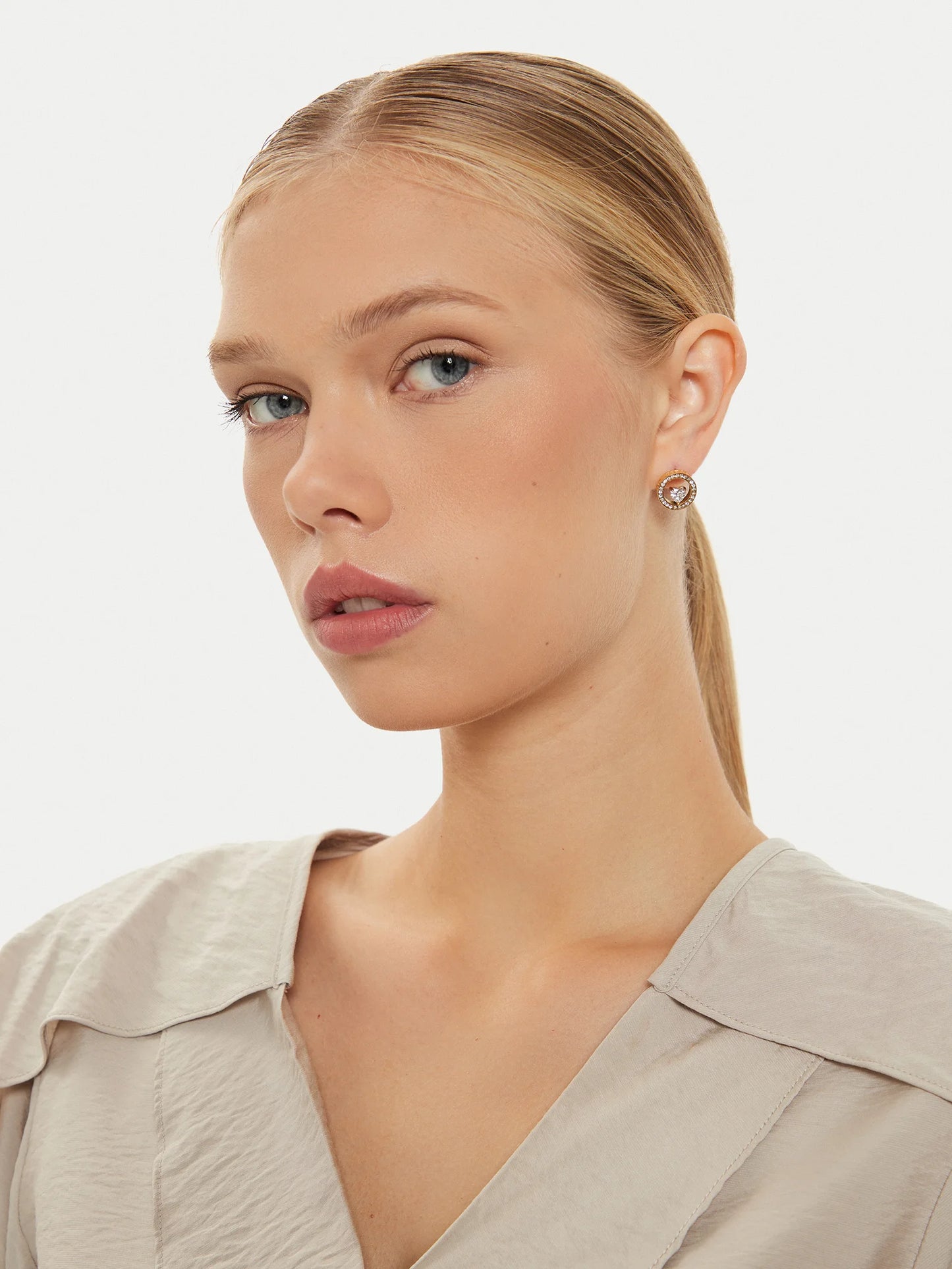 Orecchini Internal Heart oro