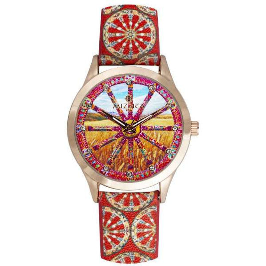 Orologio La Ruota in pelle